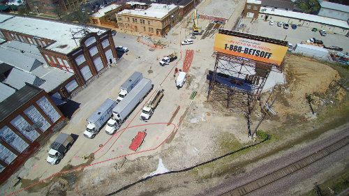 From UPRR Tracks Looking North